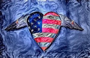 USA Winged Heart